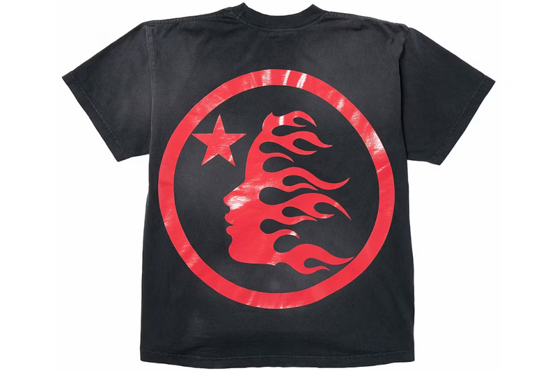 Hellstar Sport Logo Gel Tee Black