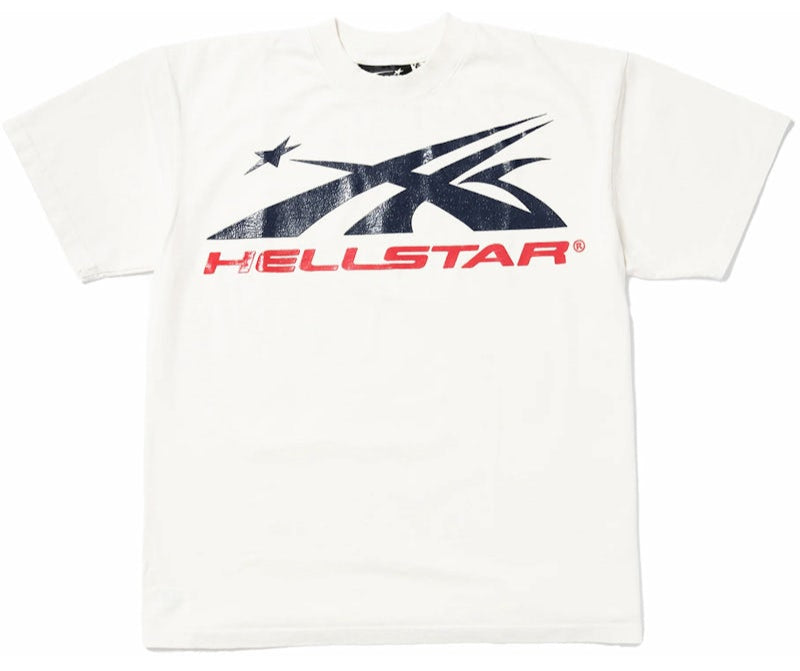 Hellstar Sport Logo Gel Tee White