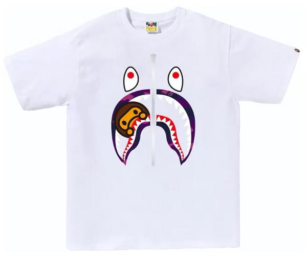 BAPE Color Camo Milo Shark Tee
Visita > White/Purple