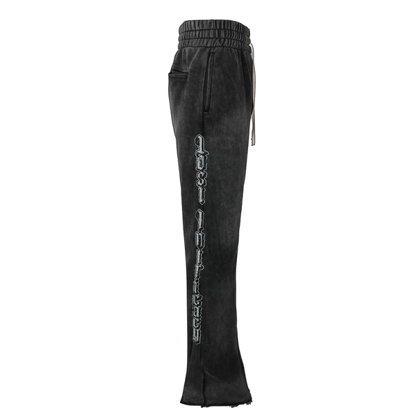 Lost intricacy "Black" Flare Sweatpants