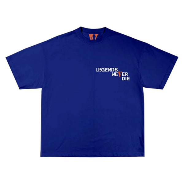 Juice Wrld x Vlone Butterfly T-shirt Blue