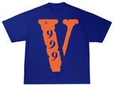 Juice Wrld x Vlone Butterfly T-shirt Blue