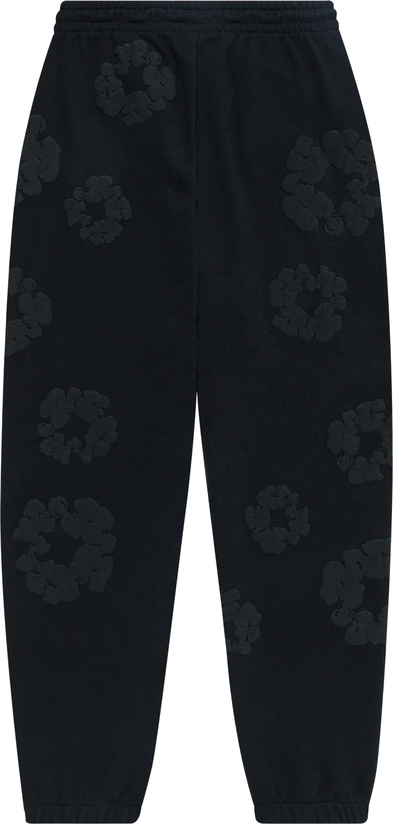 Denim Tears Mono Cotton Wreath Sweatpant Black