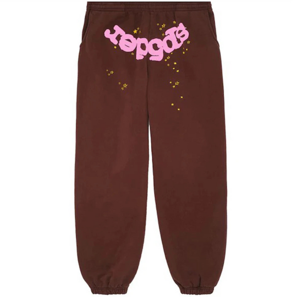 Sp5der Classic Sweatpant Brown