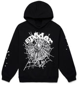 Sp5der OG Web Hoodie Black