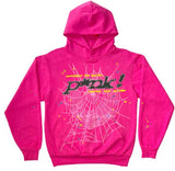 Sp5der P*nk Hoodie Pink
