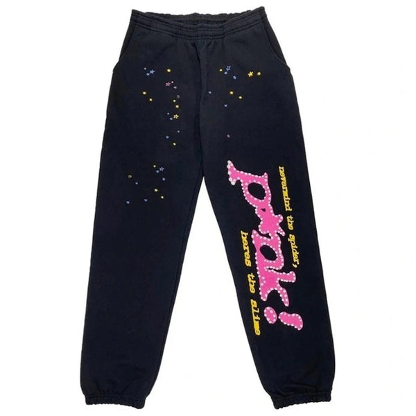Sp5der BLACK Sweatpants