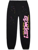 Sp5der P*NK V2 Sweatpant Black