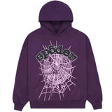 Sp5der Web Hoodie Purple
