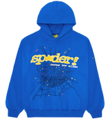 Sp5der TC Hoodie Blue