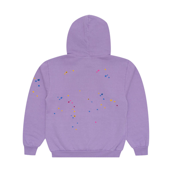 Sp5der Acai Hoodie Purple