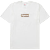 Supreme Burberry Box Logo Tee White
