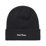 FW21 New Era Box Logo Beanie - Black