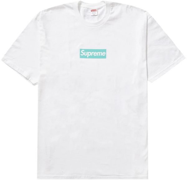 Supreme Tiffany & Co. Box Logo Tee White