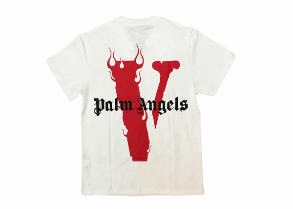 Vlone x Palm Angels White T-shirt