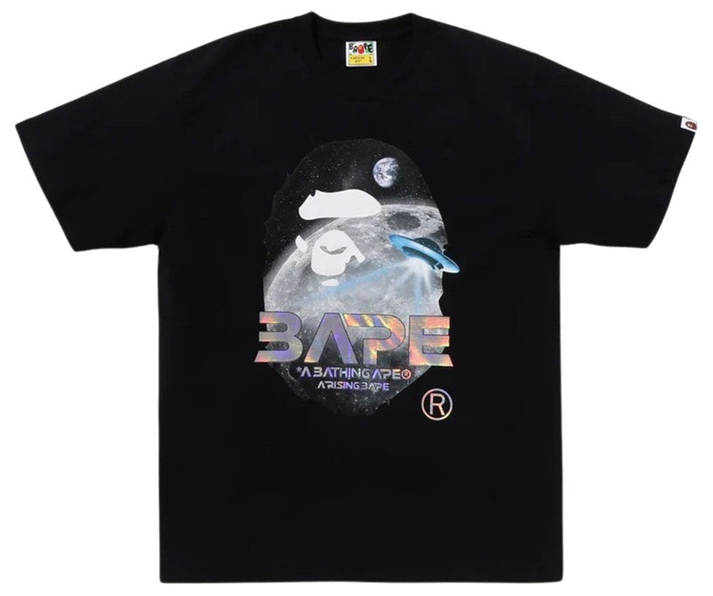 BAPE Moon Photo Ape Head Tee