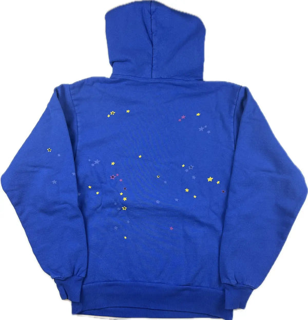 Sp5der TC Hoodie Blue