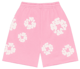 Denim Tears The Cotton Wreath Shorts Pink