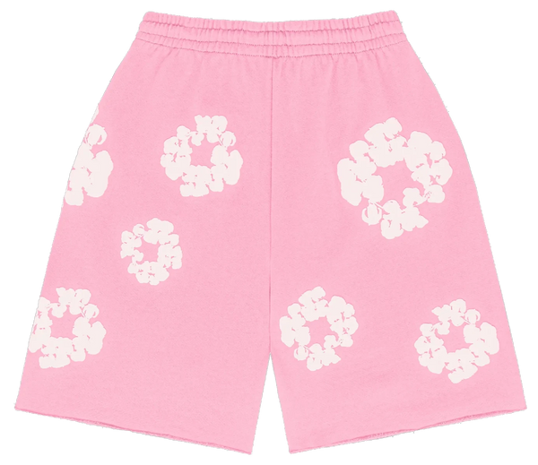 Denim Tears The Cotton Wreath Shorts Pink