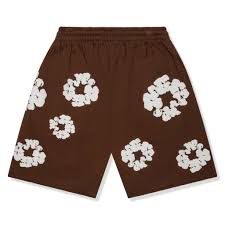 Denim Tears The Cotton Wreath Shorts Brown