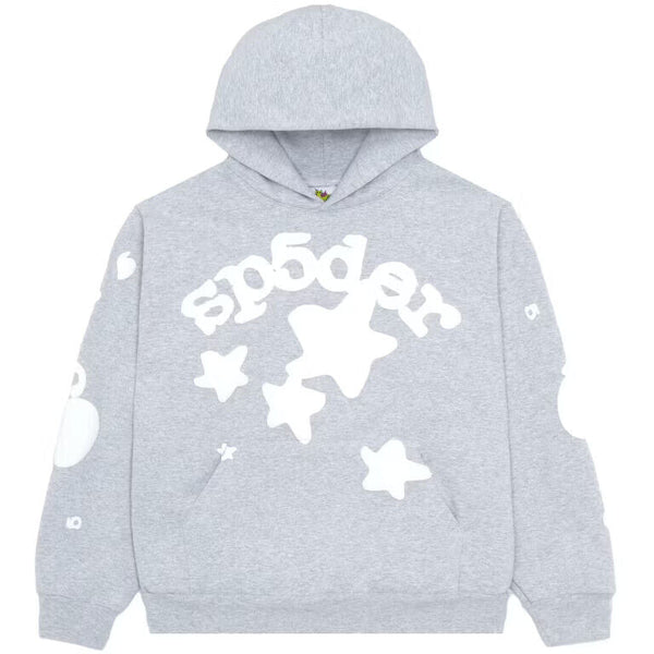 Sp5der Beluga Hoodie Heather Grey