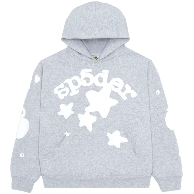 Sp5der Beluga Hoodie Heather Grey